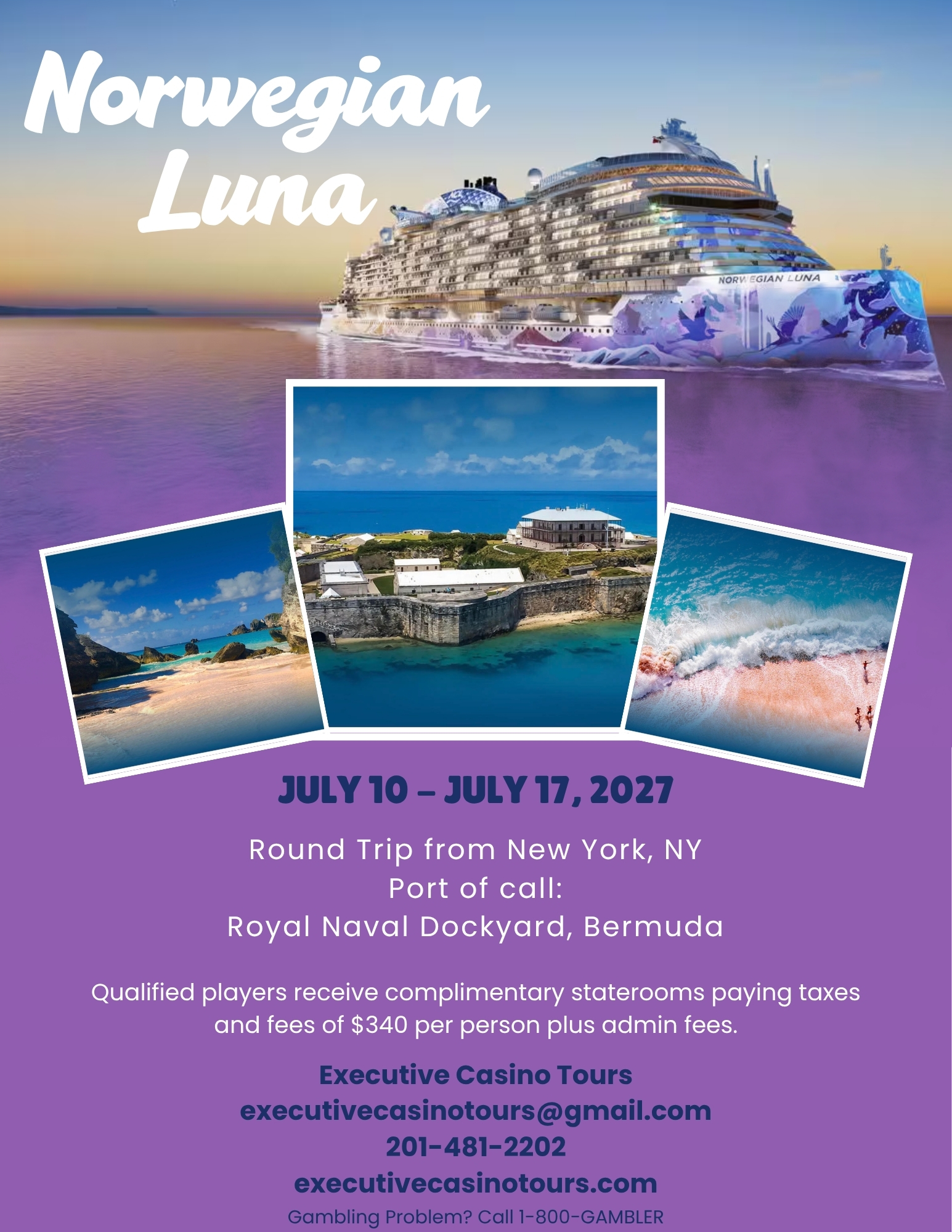 7/10/27 Norwegian Luna flyer
